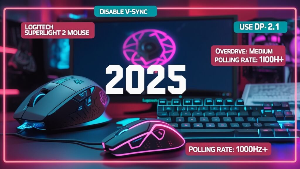 2025 optimization cheat sheet: Essential settings for Logitech, Alienware, and Wooting gear to minimize input lag and motion blur