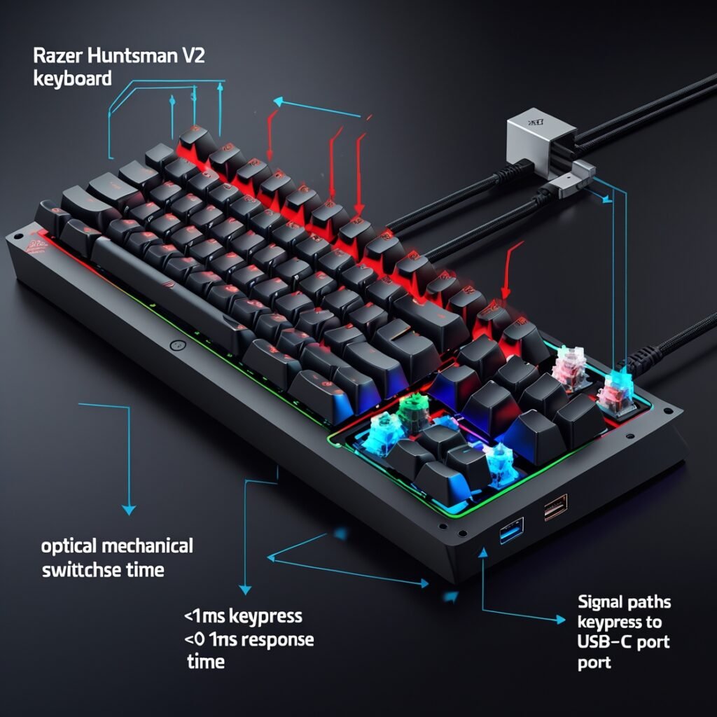 Side-by-side comparison: DPI, input lag, and response time in 2025
