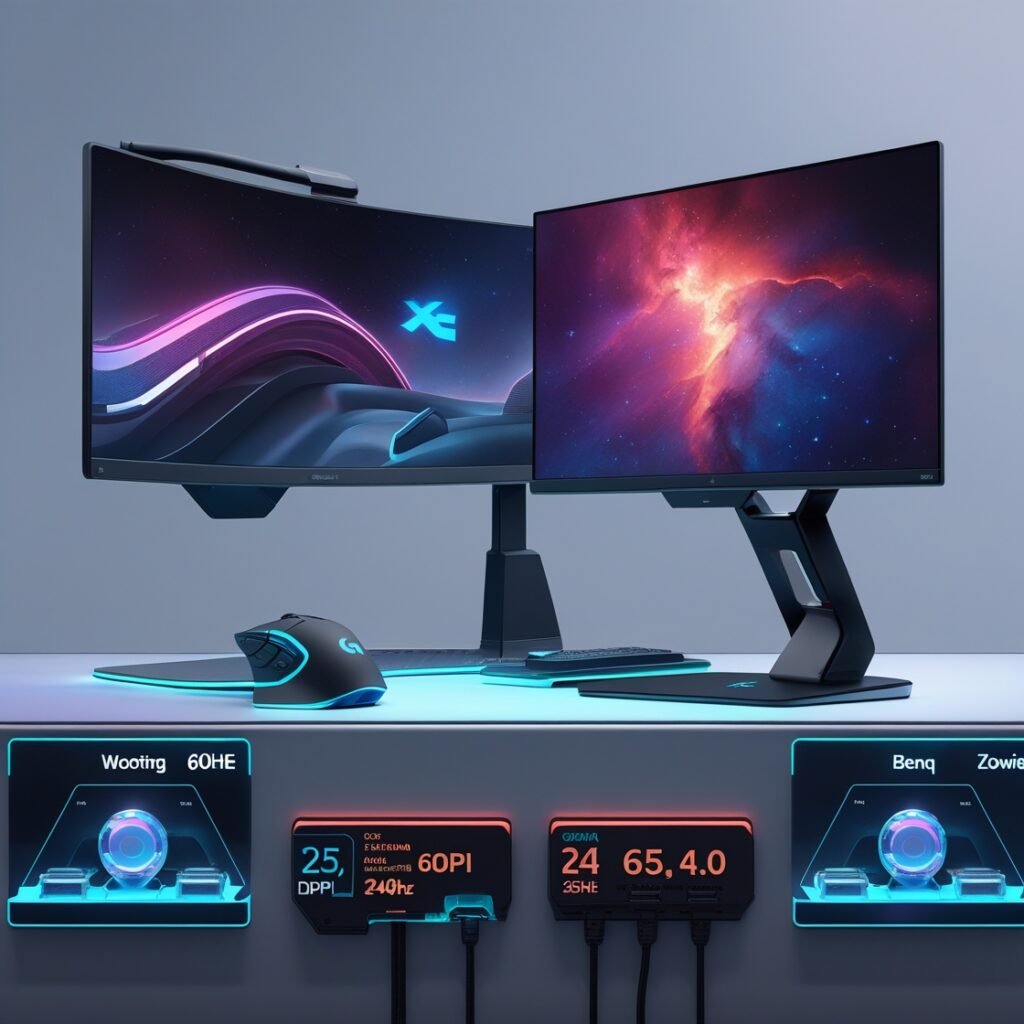 Input lag vs response time vs DPI 2025: The truth revealed with real data