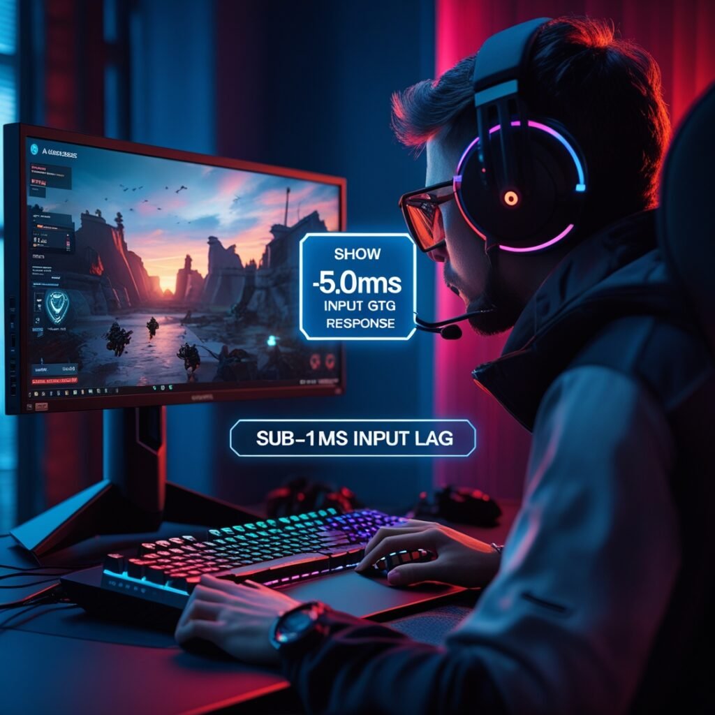 Gaming performance 2025 – Input lag, DPI, and response time breakdown
