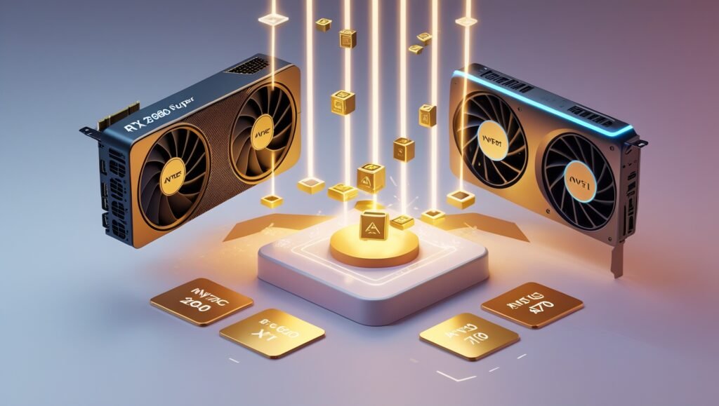 Dual-PC streaming setup: gaming rig and dedicated streaming computer with capture card.